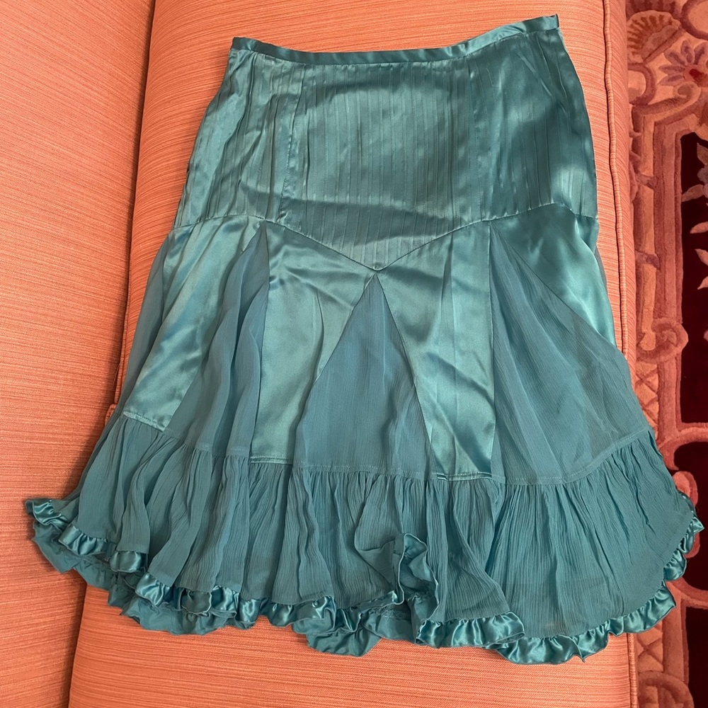 100% silk skirt